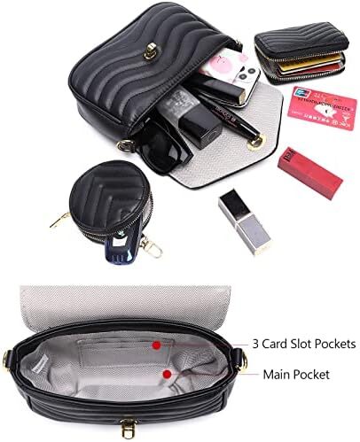 کیف زنانه جیهان جیهان بادی جیهان کیف دستی شانه ای طرح دار کیف کوچک Image