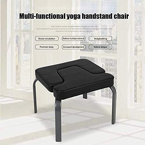 پایه یوگا، نیمکت‌های مدیتیشن، صندلی وارونه، ایده‌آل برای تمرین، تناسب اندام و باشگاه، کاهش استرس و بدنسازی - قاب فولادی Image