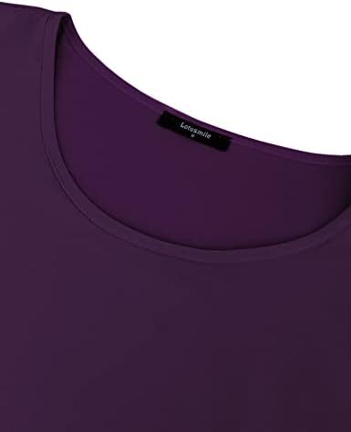 تاپ بلوز پانچوی پارچه ابریشمی دولایه پیراهن سبک زنانه لوتوس مایل Image