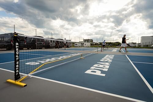 تور پیکلبال ورزشی پریمیوم PIBA - اندازه رسمی مسابقات، آسان برای مونتاژ، قوی و قابل حمل - ایده آل برای حرفه ای ها و بازیکنان سرگرمی