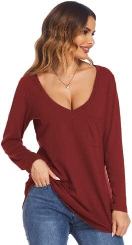 بلوز ساتن زنانه شیگانت پیراهن ابریشمی آستین بلند یقه خدمه تاپ تونیک کاری تجاری Image