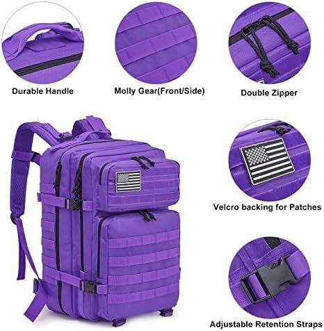 کوله‌پشتی پیاده‌روی تاکتیکی نظامی 40 لیتری G4Free 3 روزه حمله 3 روزه بقا Molle Pack Bug Out کیف کوله‌پشتی ماهیگیری Image