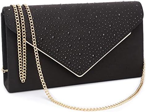 کیف کلاچ جیر مصنوعی کیف مجلسی و کیف دستی فلزی شیک و زیبا کلاچ عصرانه پاکت برای عروسی Image