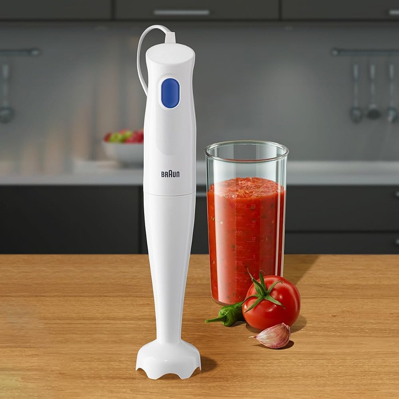 گوشت کوب برقی مولتی‌ کوییک براون اصل (Braun) 450 وات مدل MQ 10.001P