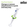 گوشت کوب برقی مولتی‌ کوییک براون اصل (Braun) 450 وات مدل MQ 10.001P Thumbnail
