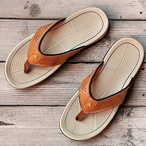 OUSIMEN مردانه دمپایی دمپایی راحتی در فضای داخلی و فضای باز صندل بنددار بند انگشتی گاه به گاه Image