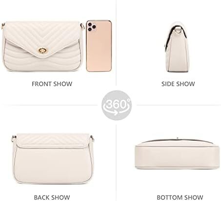 کیف زنانه جیهان جیهان بادی جیهان کیف دستی شانه ای طرح دار کیف کوچک Image