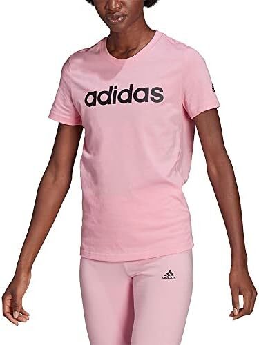 تی شرت با لوگوی باریک زنانه آدیداس Essentials Image