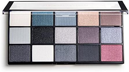 Makeup Revolution، پالت سایه چشم Reloaded، Blackout، 15 سایه، 16.5 گرم Image