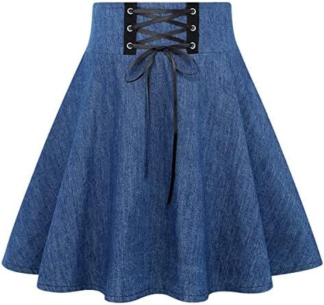 دامن های کوتاه چهارخانه گوتیک IDEALSANXUN برای دامن های چهارخانه کمر بلند زنانه