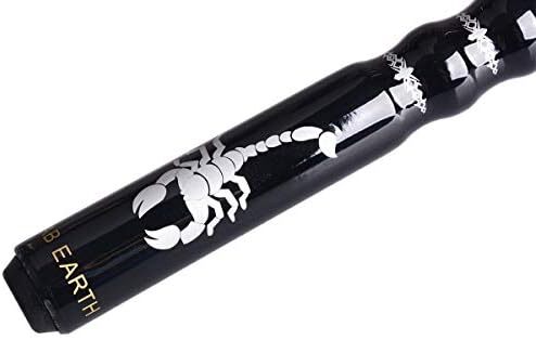 AB Earth 2-Pece 57 اینچی 13 میلی‌متری برگردان‌های استخر آمریکایی و طراحی ارگونومیک کیف جیبی چوب افرا چوب بیلیارد سفید/صورتی/قرمز/آبی/سبز/مشکی Image