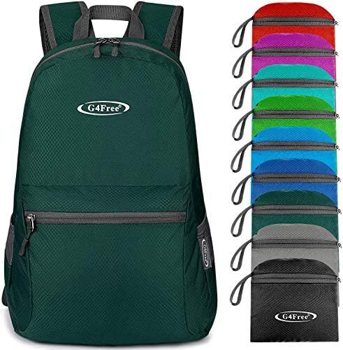 کوله‌پشتی ضدآب بسیار سبک تاشو G4Free کوچک 20 لیتری برای کمپینگ زنانه دوچرخه‌سواری مردانه Image