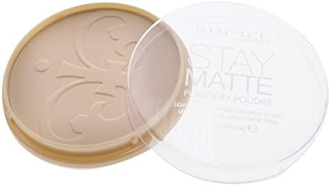پودر فشرده مات Rimmel London Rimmel Stay، کرم طبیعی، 0.49 اونس Image