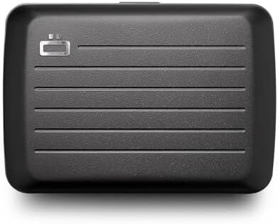 کیف پول هوشمند آلومینیومی V2 - گیره فلزی - نگهدارنده کارت مسدود کننده RFID - دارای حداکثر 10 کارت و اسکناس Image
