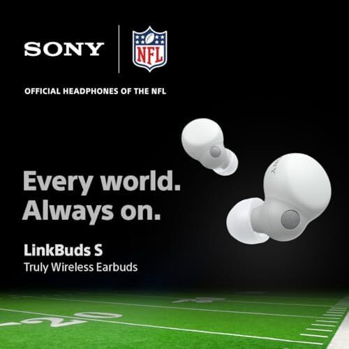 Sony LinkBuds S Truly Wireless Noise Canceling Earbud Headphones with Alexa Built-in, Black