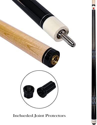 چوب استخر ری اسپید با قاب سخت چوب استخر حرفه ای بیلیارد 19/20 اونس استیک Image