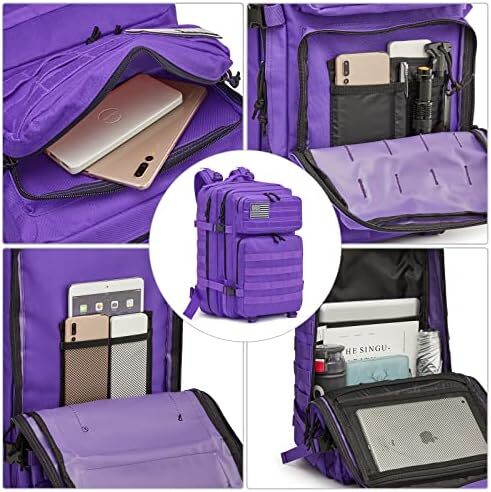 کوله‌پشتی پیاده‌روی تاکتیکی نظامی 40 لیتری G4Free 3 روزه حمله 3 روزه بقا Molle Pack Bug Out کیف کوله‌پشتی ماهیگیری Image