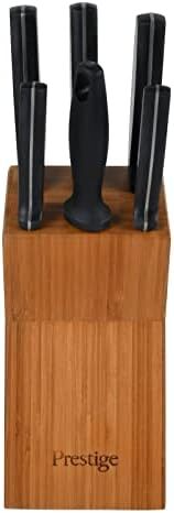 ست چاقو 7 تکه چرخشی بامبو پرستیژ، مشکی Image