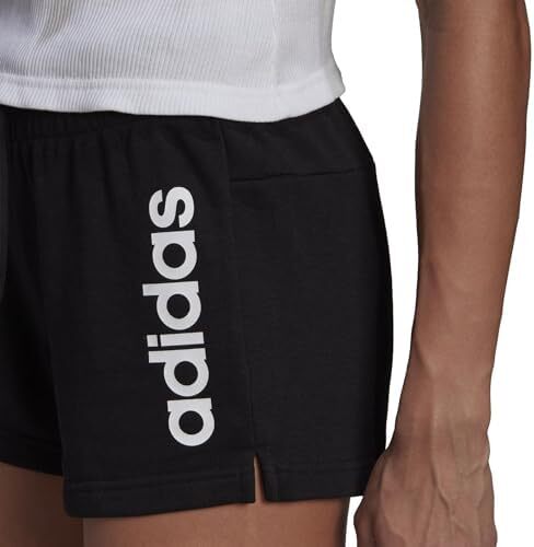 تی شرت با لوگوی باریک زنانه آدیداس Essentials Image