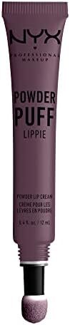 پودر آرایش حرفه ای NYX کرم لب پف لیپی، رژ لب مایع - Detain (Deep Plum) Image