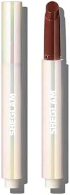 آرایش SHEGLAM - Pout-Perfect Shine Lip Plumper - Moisturizing Plumping Solid Lip Glass Non-Curishing (کاکائوی داغ) Image