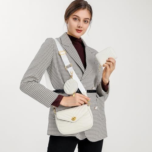 کیف زنانه جیهان جیهان بادی جیهان کیف دستی شانه ای طرح دار کیف کوچک Image