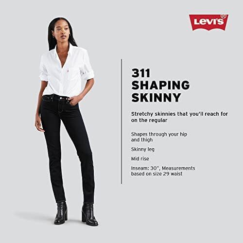 مدل جین کاپری مدل Levis Womens 311 Image