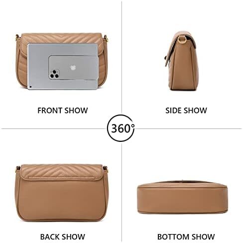 کیف زنانه جیهان جیهان بادی جیهان کیف دستی شانه ای طرح دار کیف کوچک Image