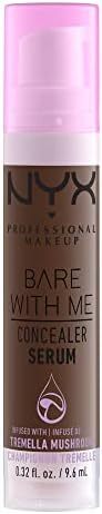 سرم کانسیلر آرایش حرفه ای NYX Bare With Me، تا 24 ساعت آبرسانی - عمیق Image