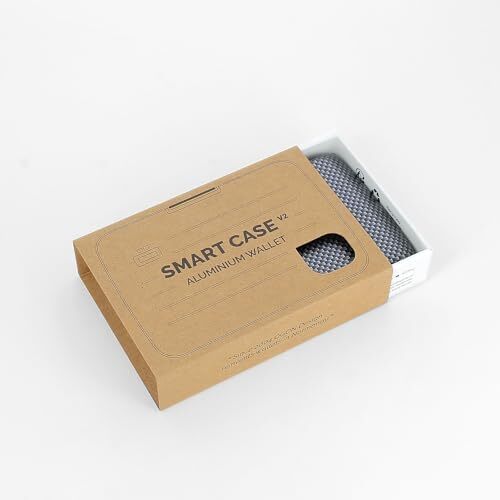 کیف پول هوشمند آلومینیومی V2 - گیره فلزی - نگهدارنده کارت مسدود کننده RFID - دارای حداکثر 10 کارت و اسکناس Image