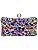 کیف پول‌های Clutch کریستالی Boutique De FGG برای کیف‌های شب زنانه کیف بدلیجات جشن عروسی Thumbnail