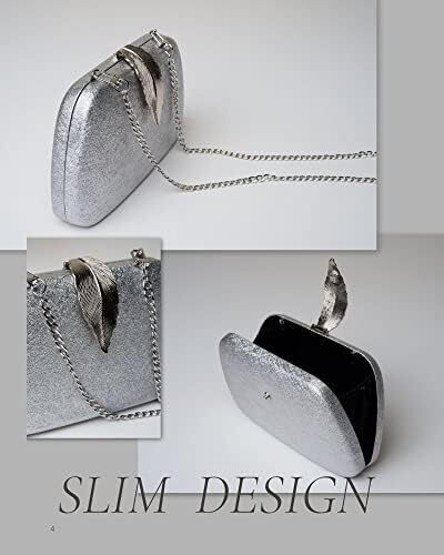 کیف مجلسی قبل و همیشه - کیف های کوچک کلاچ برای زنان عروسی - کیف های دستی شب زنانه مجلسی رسمی شب بادی Image