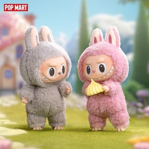 POP MART labubu عروسک لابوبو هیولاها - جعبه بلایند با طراحی تصادفی و صورت وینیل ماکارون‌های هیجان‌انگیز، اسباب‌بازی‌های جمع‌آوری و دکوری منزل، یک جعبه Image