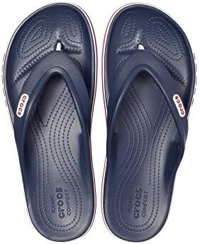 Crocs Unisex Adult Bayaband Flip، صورتی، 42-43 اتحادیه اروپا Image