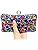 کیف پول‌های Clutch کریستالی Boutique De FGG برای کیف‌های شب زنانه کیف بدلیجات جشن عروسی Thumbnail