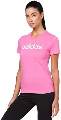 تی شرت با لوگوی باریک زنانه آدیداس Essentials Image