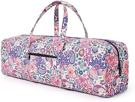 بولدر بی | کیف تشک یوگا | حصیر بزرگ یوگا با جیب خیس | هدایای یوگا | کیف ورزشی زنانه