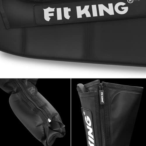 ماساژور چکمه های فشرده کننده پا FIT KING برای ریکاوری پا و ساق پا، ماساژور ارتقا یافته ساق پا برای گردش خون، آرامش عضلانی، تسکین درد و درد Image