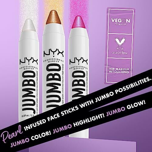 آرایش حرفه ای NYX، جامبو چند منظوره فیس هایلایتر استیک - Apple Pie Image