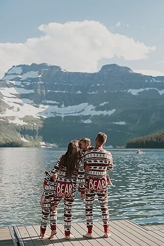 Lazy One Flapjacks، لباس خواب همسان برای سگ، نوزاد، کودکان، نوجوانان و بزرگسالان Image