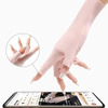 دستکش  ضد برنزه شدن UV Protection Gloves مخصوص مانیکور با +UPF50 صورتی رنگ، محافظ پوست دست در برابر اشعه‌های مضر خورشید در زمان کاشت ناخن، ژل، لاک ژل و کار با دستگاه UV/LED Thumbnail