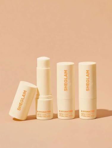 SHEGLAM Insta-Cool Hydrating Stick قابل حمل مرطوب کننده بالم استیک مرطوب کننده آرایش پرایمر مراقبت از پوست صورت Image