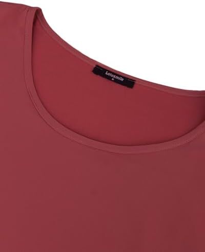 تاپ بلوز پانچوی پارچه ابریشمی دولایه پیراهن سبک زنانه لوتوس مایل Image