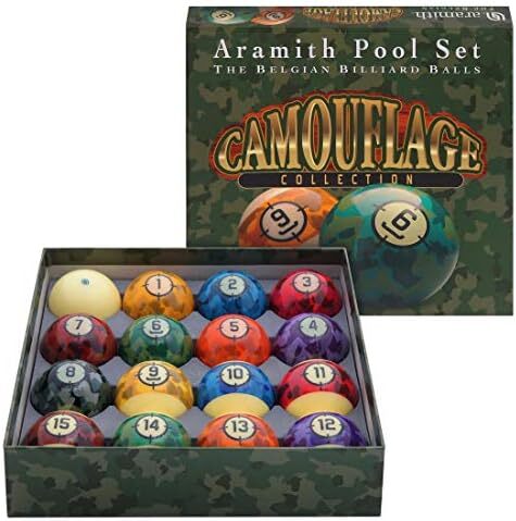 مجموعه توپ بیلیارد 2 1/4 اینچی آرامیت استتار