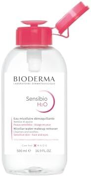 بایودرما Sensibio H2O پاک کننده میسلار آب، 500 میلی لیتر با پمپ Image