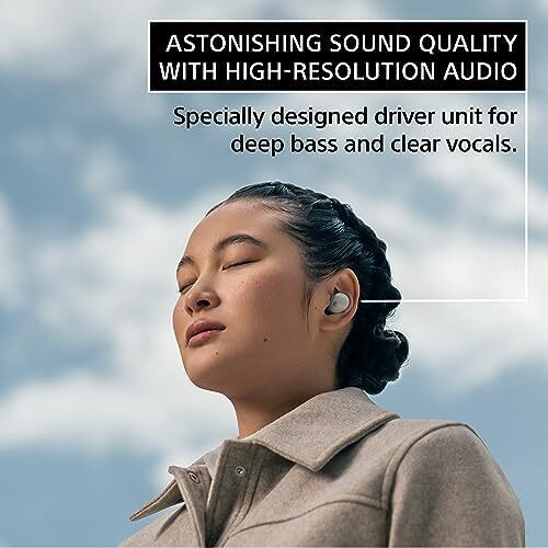 سونی WF-1000XM5 بهترین هدفون بی‌سیم واقعی با قابلیت حذف نویز، صدای با کیفیت بالا، عمر باتری ۲۴ ساعت، اتصال چند نقطه‌ای، مقاومت در برابر آب IPX4، مشکی، نسخه امارات - ۱ سال گارانتی Image