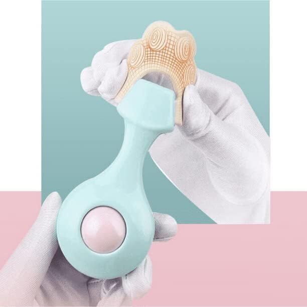 14 عدد ست اسباب‌بازی کودک جغجغه‌های کودک، جغجغه لرزان، اسباب‌بازی موسیقی آموزش رشد اولیه، هدایای تولد نوزاد برای 3 6 9 12 ماهه نوزاد دختر پسر Image