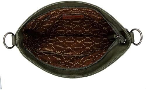 کیف های زنانه رانگلر هوبو کیف های شانه ای نواری نخی راه راه و کیف های دستی با بند Image