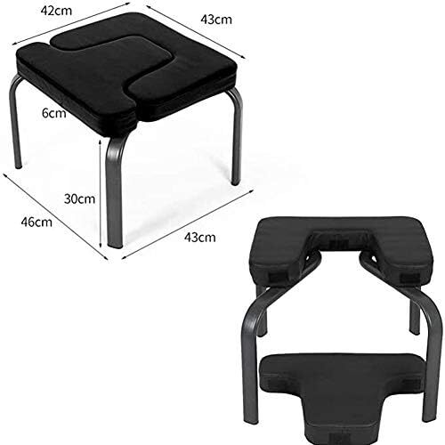 پایه یوگا، نیمکت‌های مدیتیشن، صندلی وارونه، ایده‌آل برای تمرین، تناسب اندام و باشگاه، کاهش استرس و بدنسازی - قاب فولادی