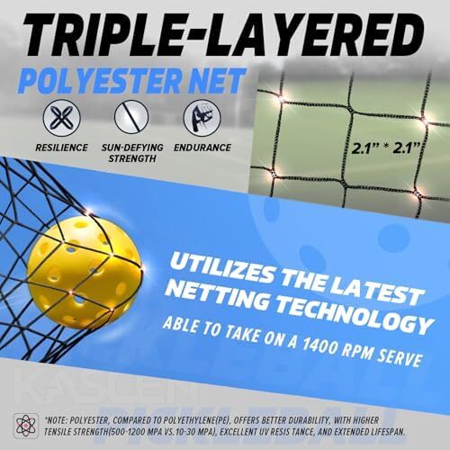 KASCEN 4 Pack ایالات متحده Pickleball (USAPA) مورد تایید Pickleball-V1 Image